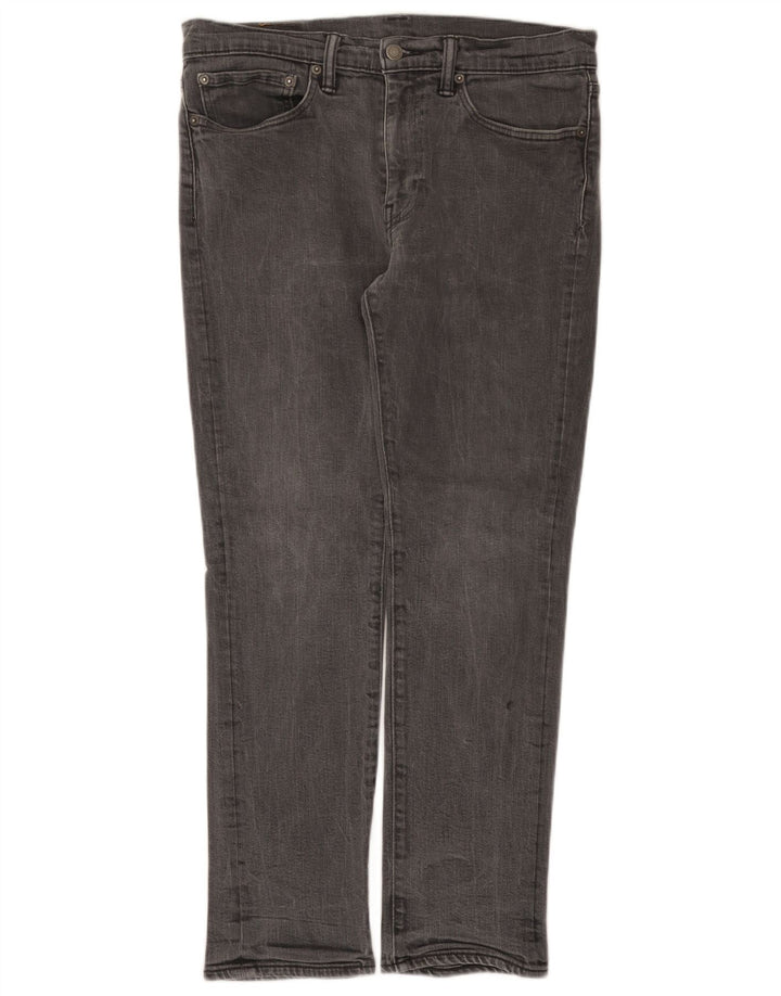 Męskie jeansy Levi's W34 L30 Szara bawełna