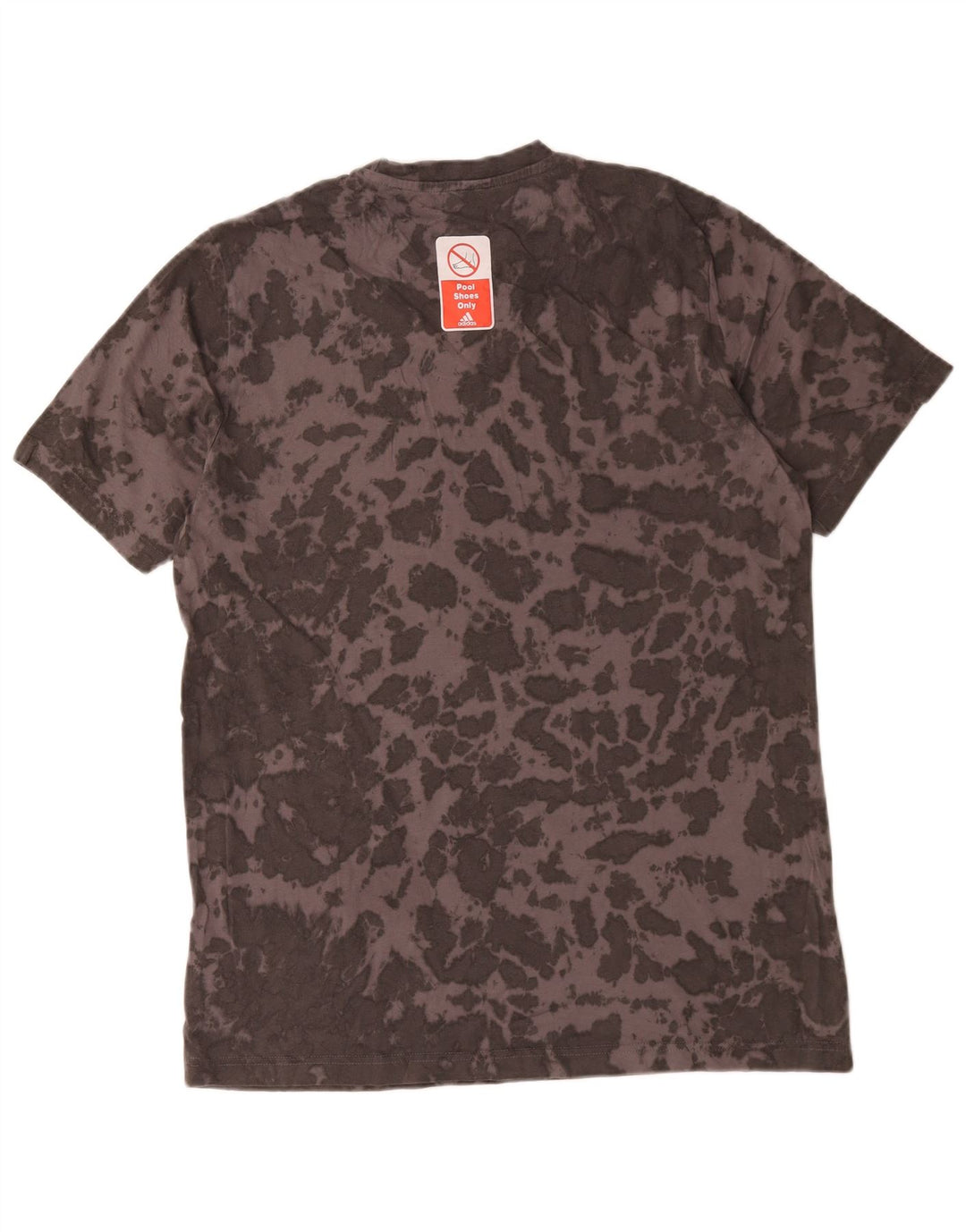 Adidas Męska koszulka Top Medium Grey Tie Dye Cotton