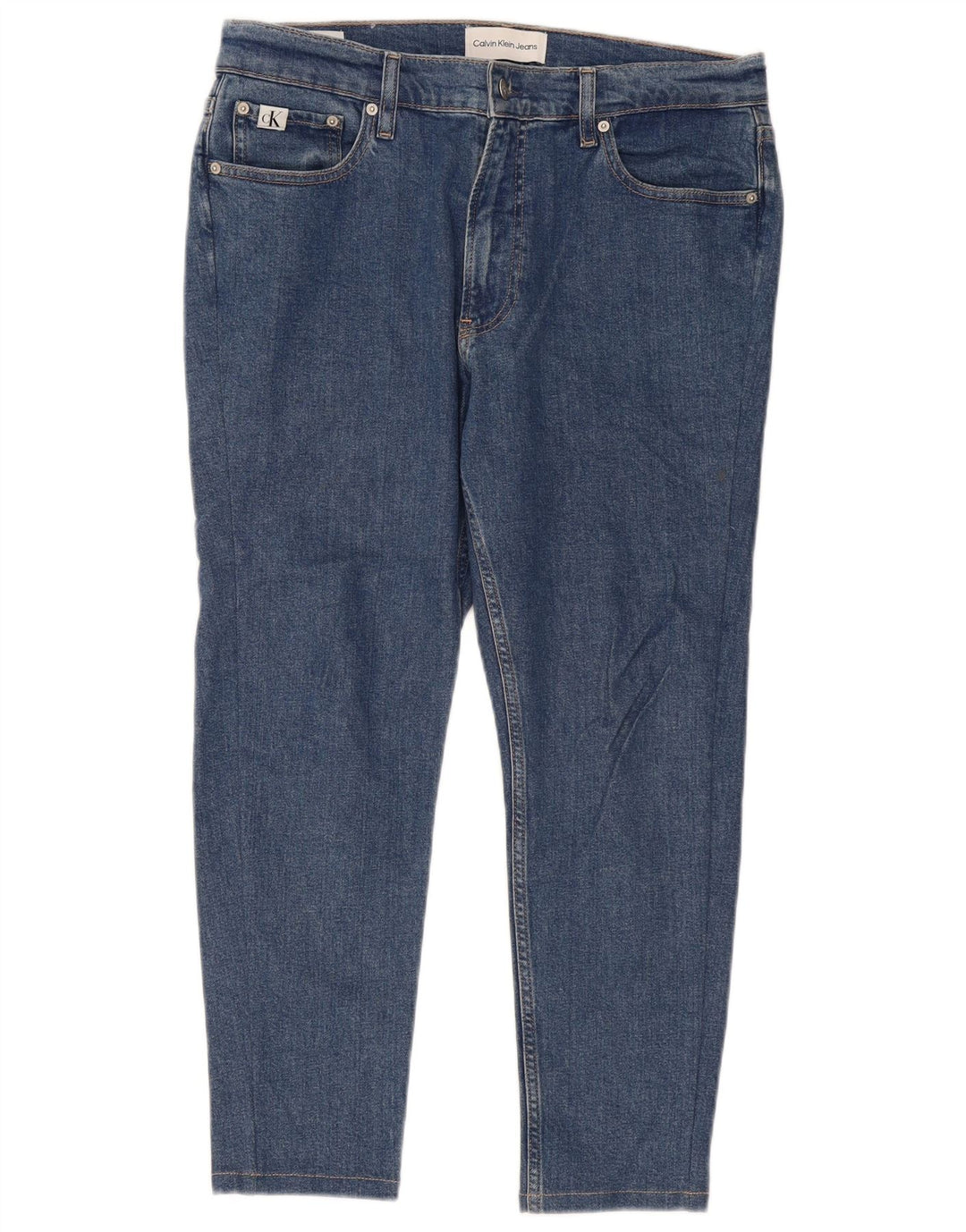 Męskie jeansy Calvin Klein W32 L25 Niebieskie bawełniane