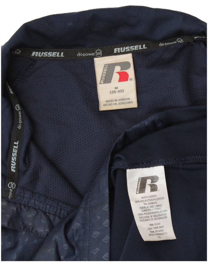 Męska kurtka dresowa RUSSELL ATHLETIC UK 38/40, średni granat