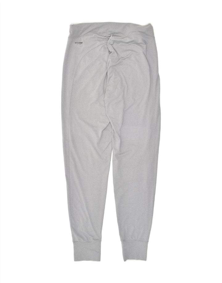 ASICS Womens Tracksuit Trousers Joggers UK 12 Medium Grey Polyester | Vintage Asics | Thrift | Second-Hand Asics | Used Clothing | Messina Hembry 