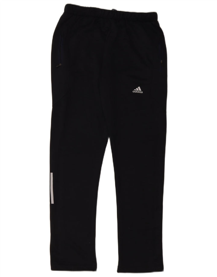 Męskie spodnie dresowe Adidas Dri Fit, średnie granatowe