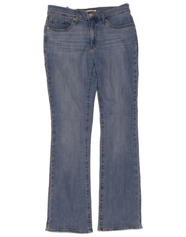 Damskie jeansy LEVI'S 315 Shaping Bootcut W31 L32 Niebieskie bawełniane