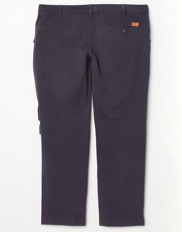 Męskie proste spodnie chino Timberland W42 L34 granatowe