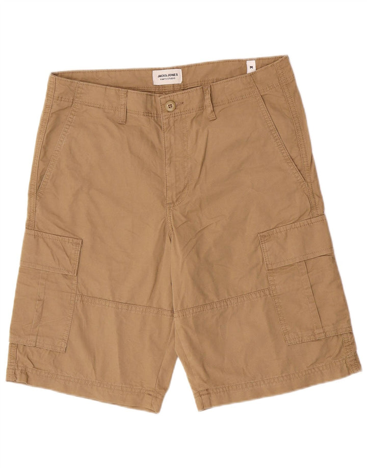 Męskie spodenki cargo Jack & Jones, średnie W32, beżowa bawełna