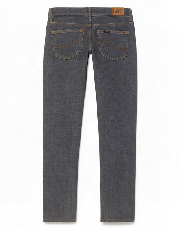Damskie jeansy Lee Norma Slim W27 L27 Niebieskie bawełniane