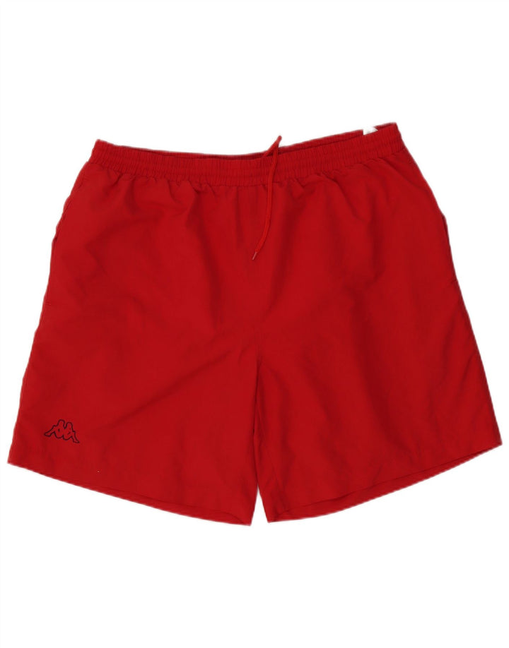 Męskie spodenki sportowe Kappa 2XL Czerwony poliester