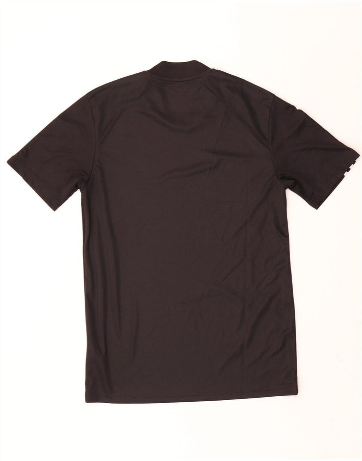 Męska koszulka Adidas Aeroready Top, mała, czarna, z poliestru z blokami kolorów