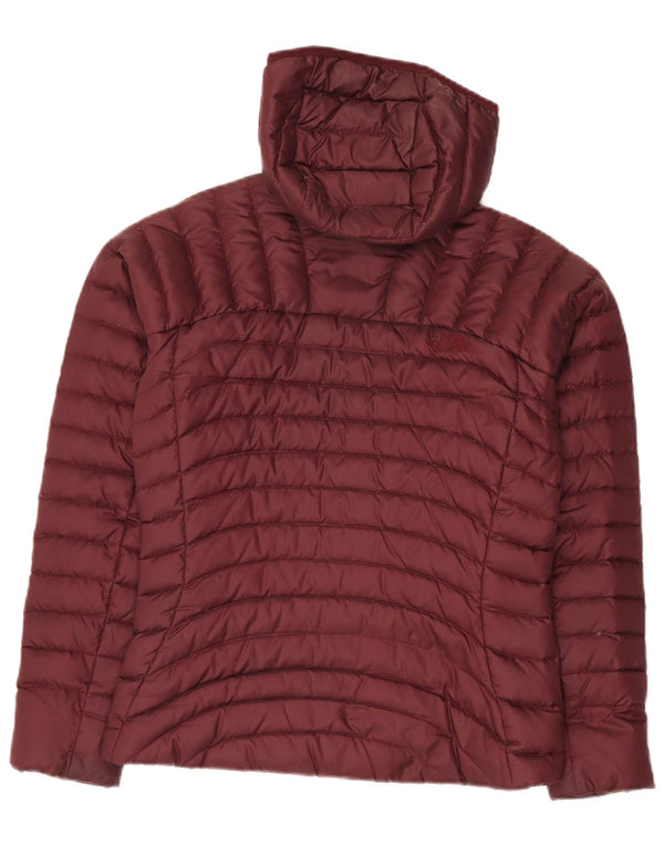 Damska wyściełana kurtka z kapturem The North Face UK 10 Small, bordowy nylon