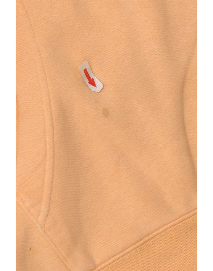 Męska bluza z kapturem Nike, średnia, pomarańczowa, bawełniana