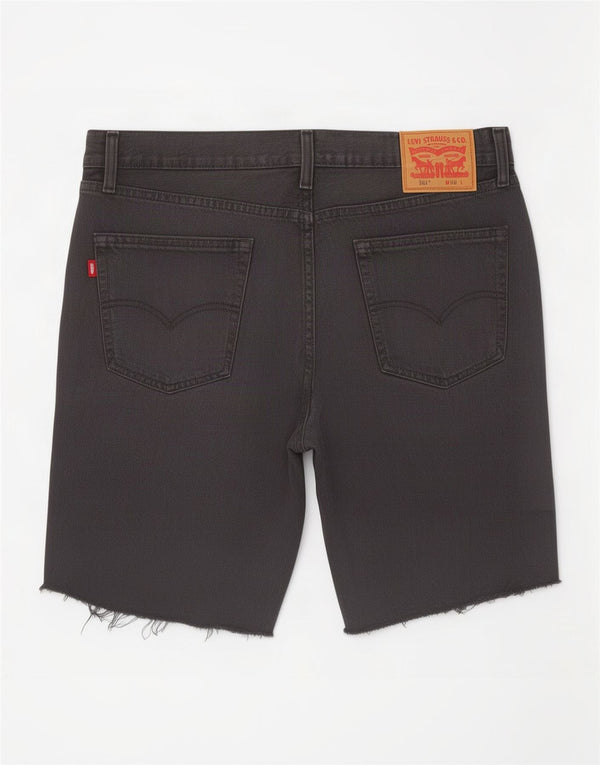 Męskie spodenki dżinsowe Levi's 511, duże W36, szara bawełna
