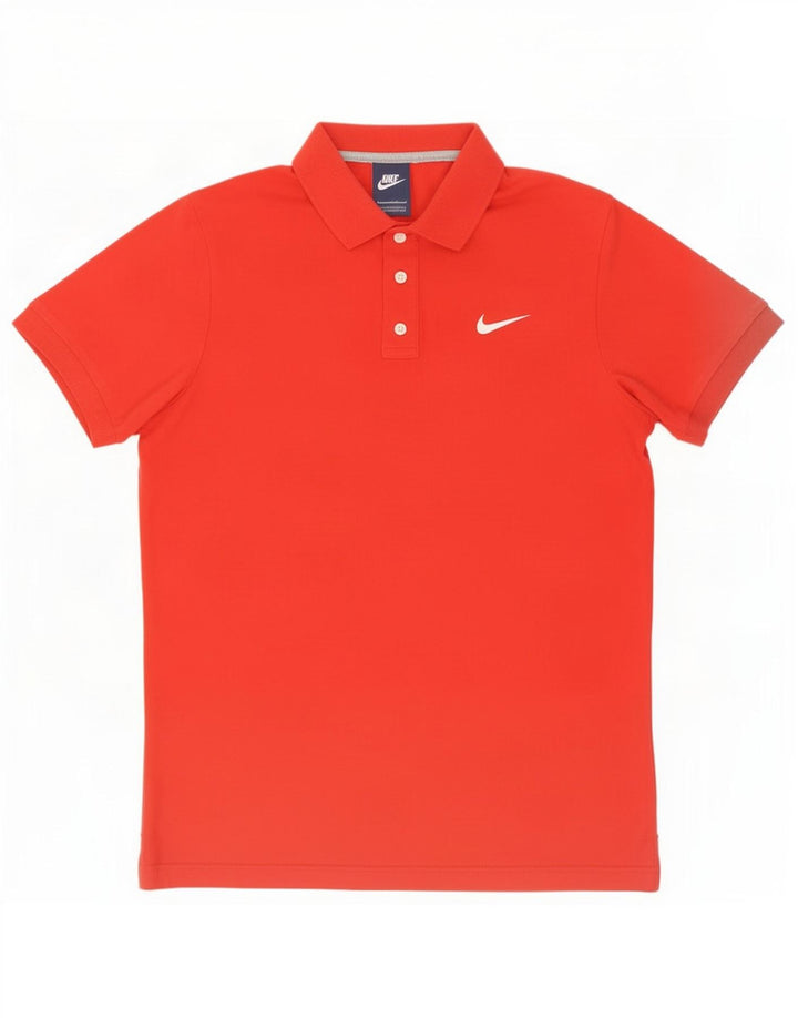Męska koszulka polo Nike, duża, czerwona, bawełniana