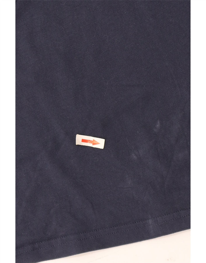 T-shirt męski Superdry, średni, granatowy, bawełniany