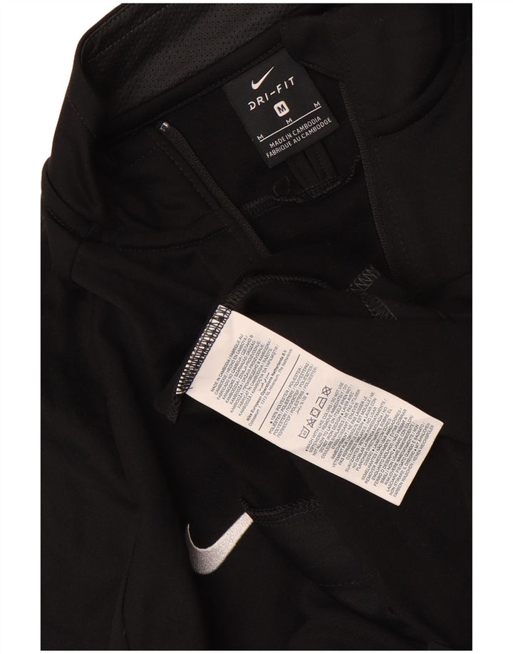 Męska kurtka dresowa Nike Dri Fit Graphic, średni czarny poliester