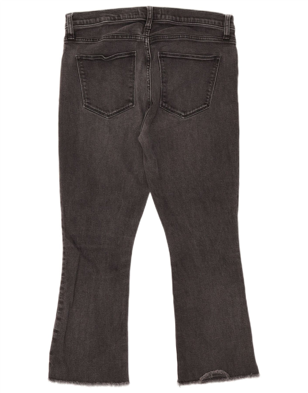 Damskie jeansy GAP Kick Kick o regularnym kroju W30 L24 Szara bawełna