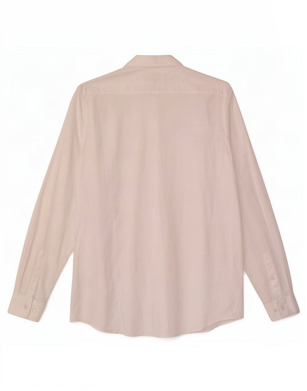 Koszula męska Hugo Boss Slim Fit, rozmiar 42 16 1/2, duża, biała bawełna