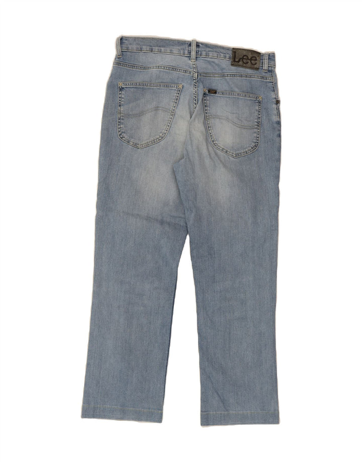 LEE Mens Brooklyn Straight Jeans W33 L28 Blue Cotton Vintage Lee and Second-Hand Lee from Messina Hembry 
