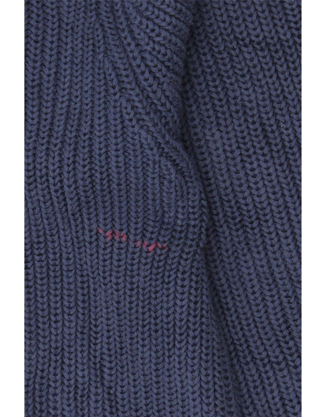 L.L.Bean Męski sweter rozpinany na zamek, duży, granatowy, bawełniany