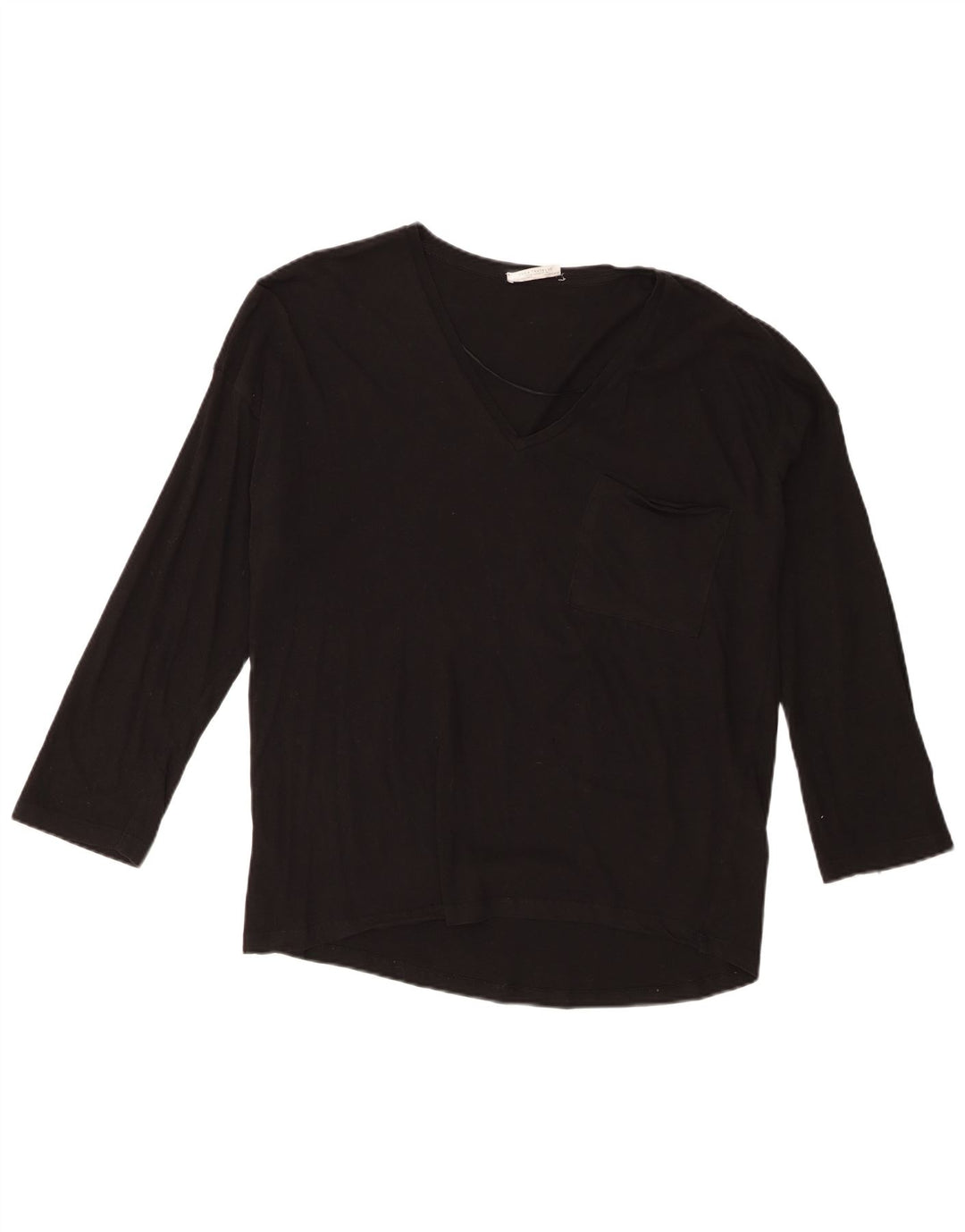Damski top Zara Trafaluc Oversize z rękawem 3/4, UK 10, mały, czarny