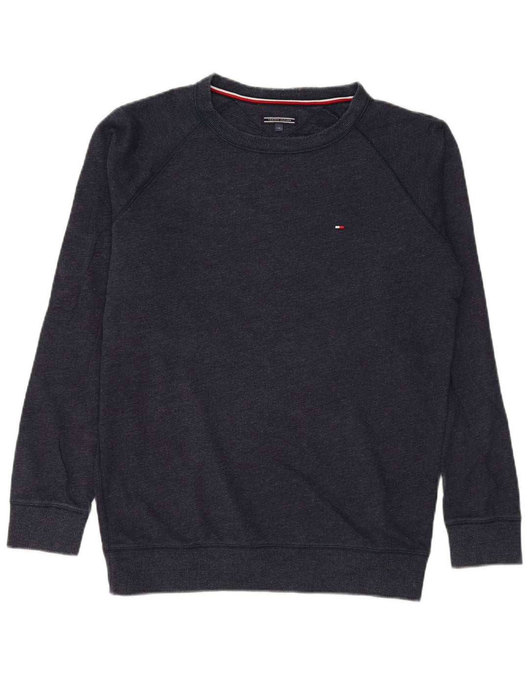 Męska bluza dresowa Tommy Hilfiger o regularnym kroju, średnia, granatowa, bawełniana