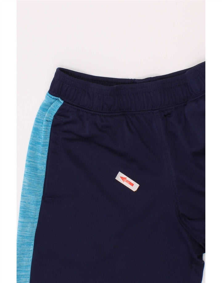Chłopięce spodenki sportowe Under Armour 5-6 lat, granatowy, poliester z blokami kolorów