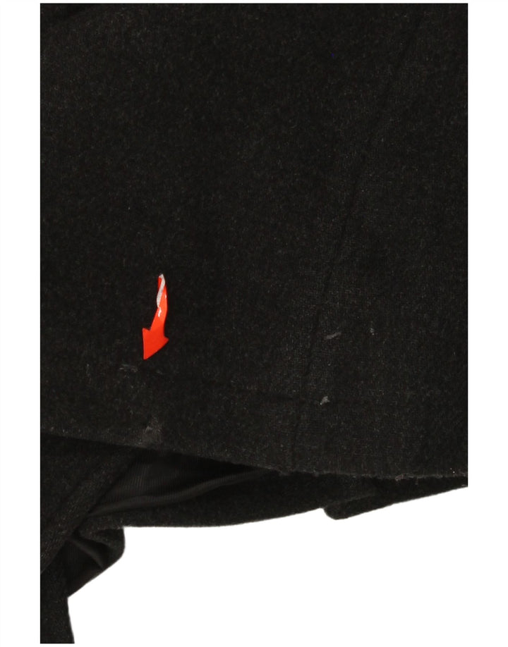 Płaszcz męski Jaeger UK 42 XL, szara wełna