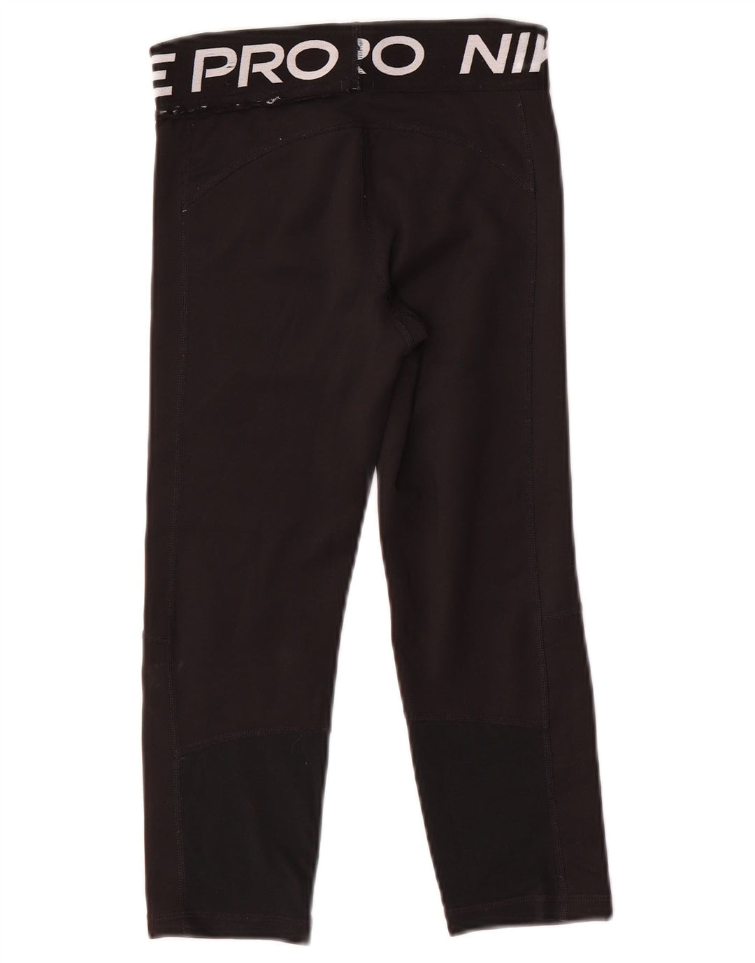 Dziewczęce legginsy Nike Dri Fit z grafiką 10-11 lat, średni czarny poliester