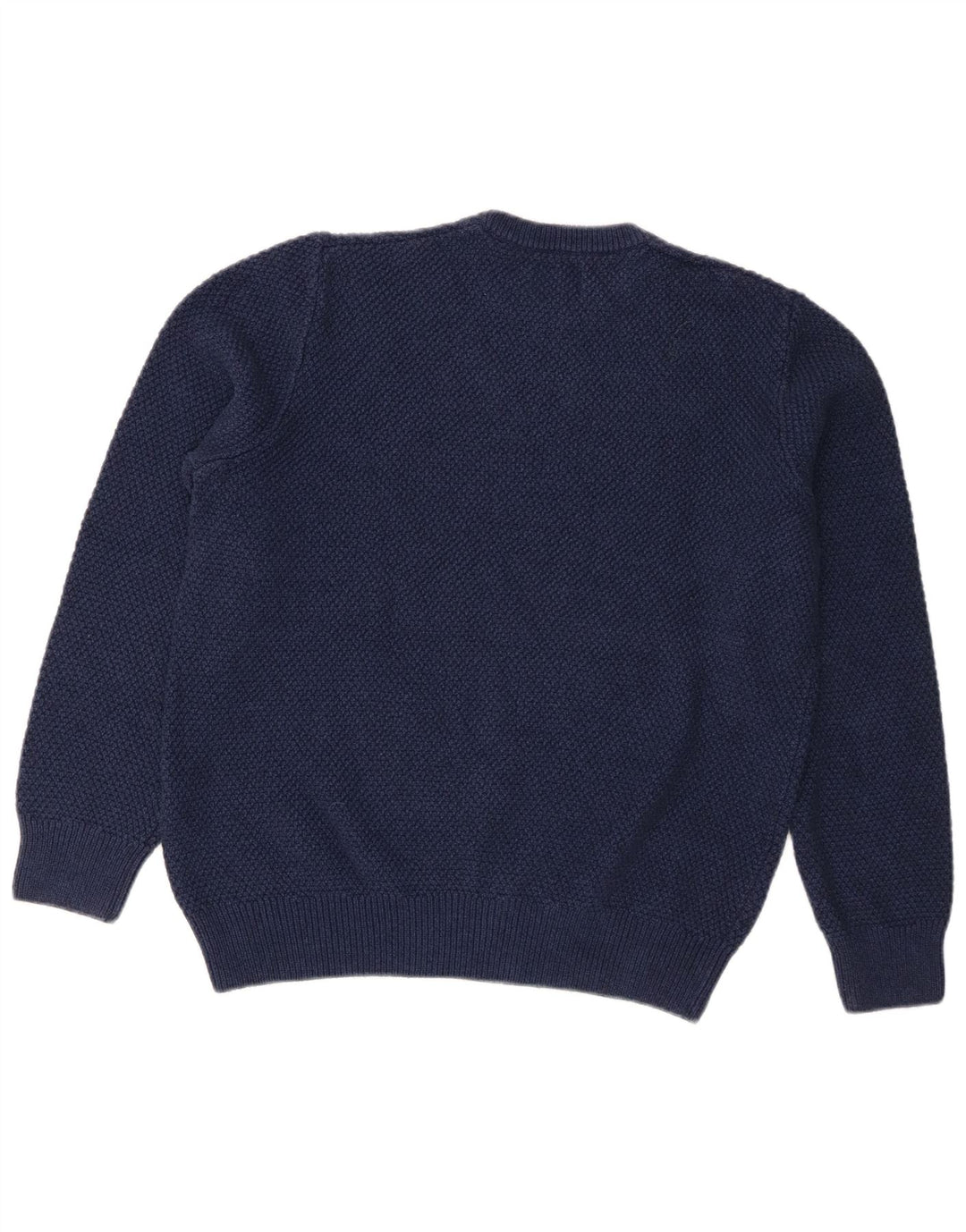 Męski sweter Superdry z okrągłym dekoltem, duży, granatowy, bawełniany