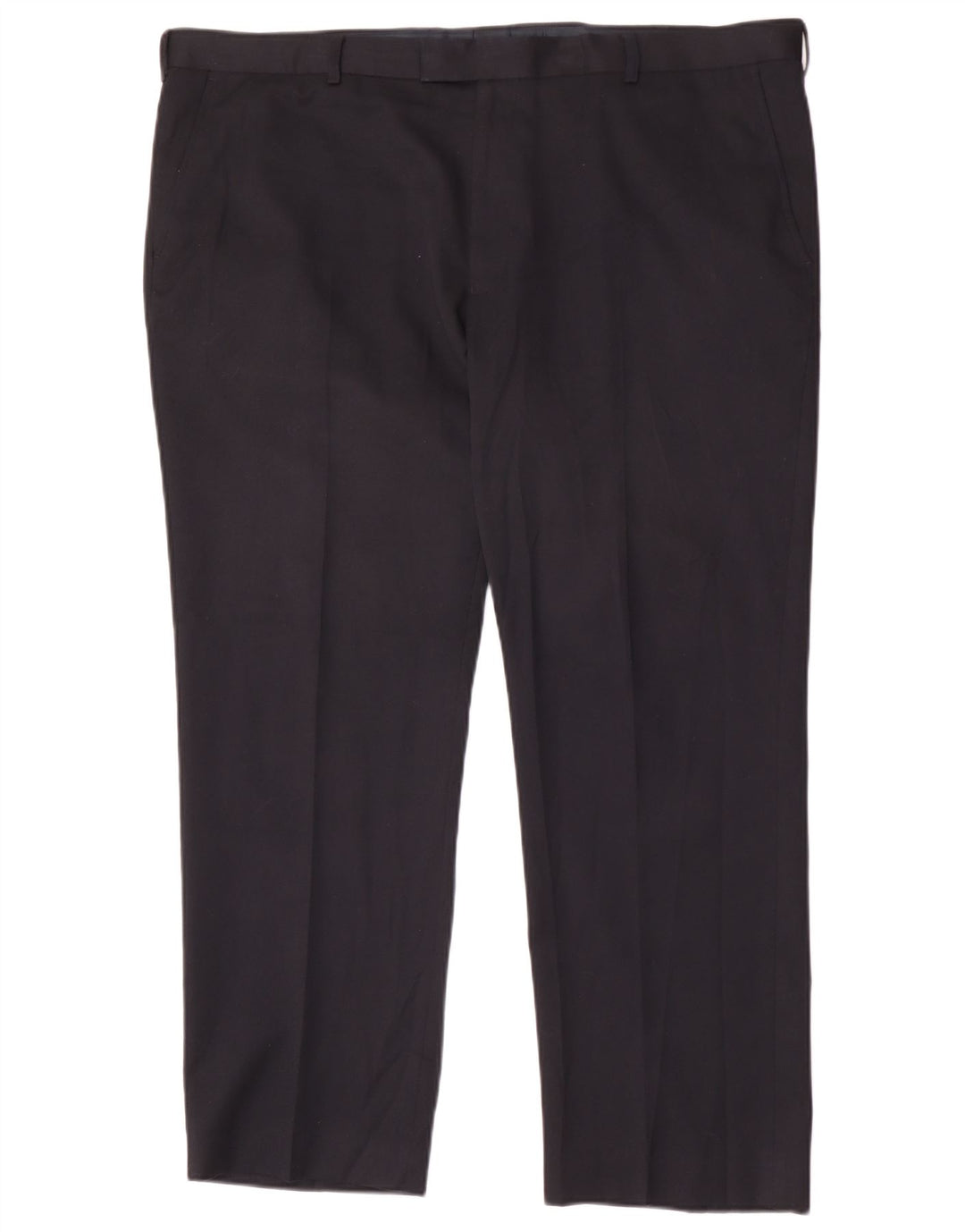 Męskie spodnie garniturowe Marks & Spencer Regular Straight W42 L29 Granatowe