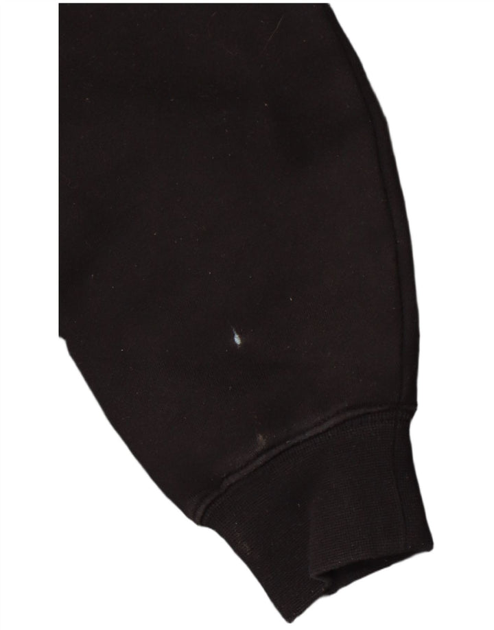 CANTERBURY Chłopięcy sweter z kapturem 11-12 lat, czarny, bawełniany