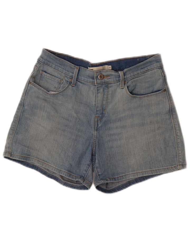 Damskie spodenki jeansowe Levi's US 6 Medium W28 Niebieskie bawełniane