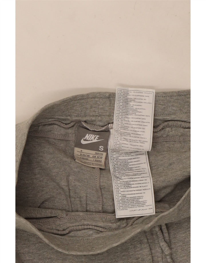 Damskie spodenki sportowe NIKE UK 8/10, małe, szare, bawełniane