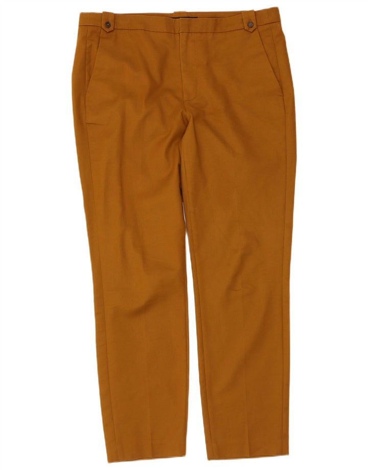 Spodnie damskie Zara Slim Chino EU 40 Medium W30 L28 Brązowe