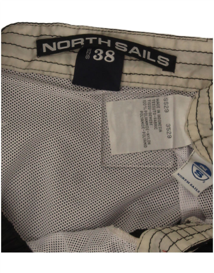 Męskie spodenki kąpielowe North Sails Graphic XL, czarne, poliamidowe