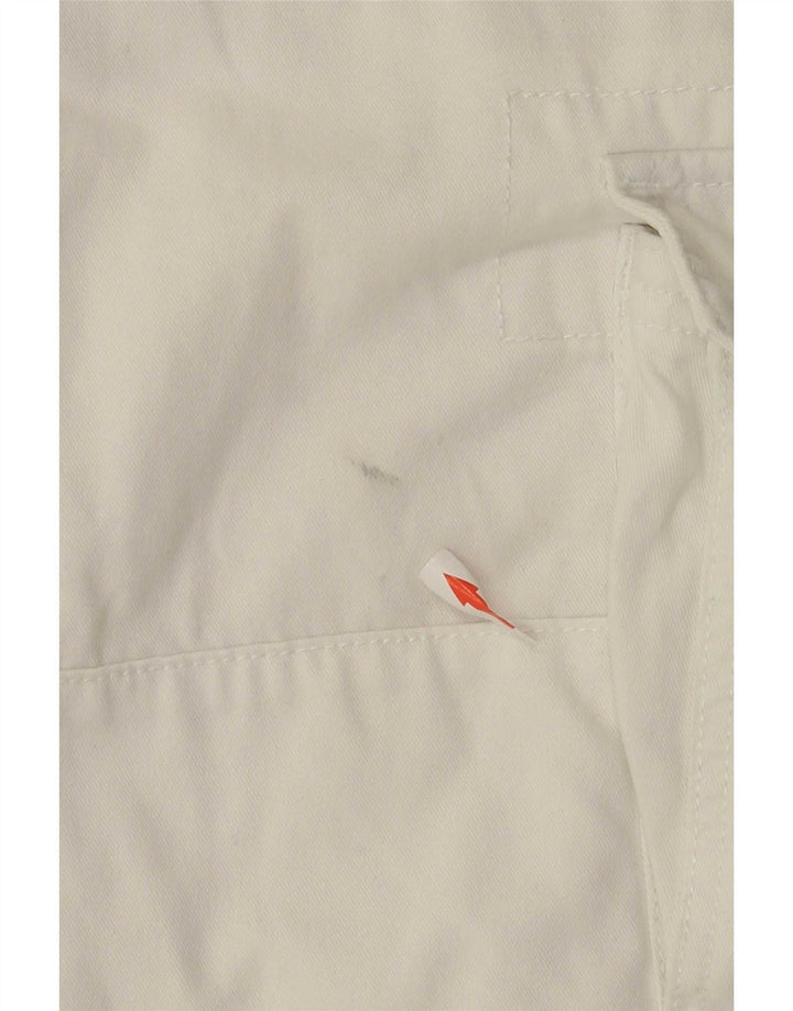 Męskie spodenki cargo w stylu vintage XL W38 białe