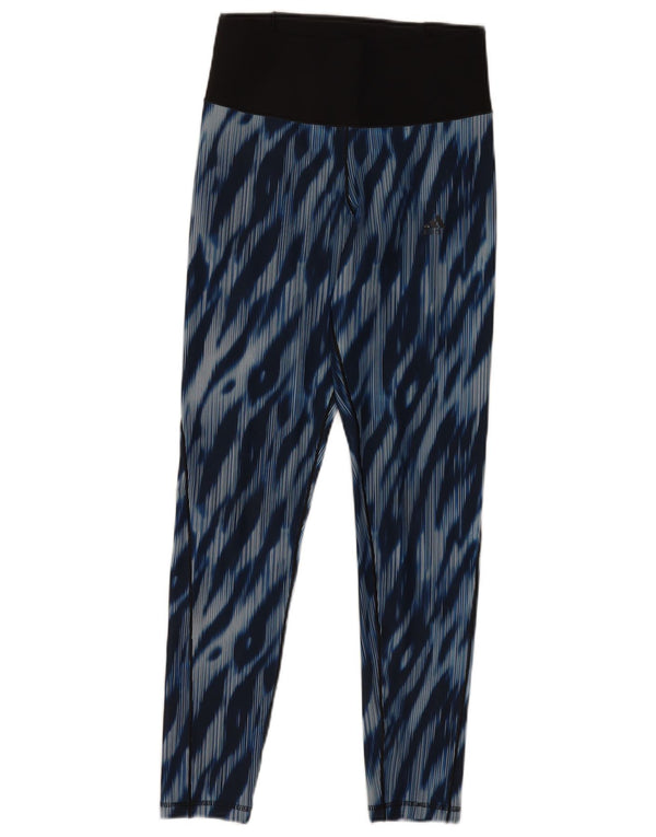 Legginsy damskie Adidas UK 8-10 Small Blue Tie Dye Poliester