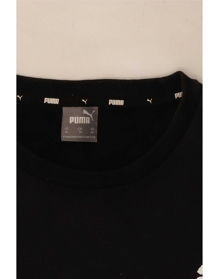 Męska bluza Puma XL, czarna, bawełniana