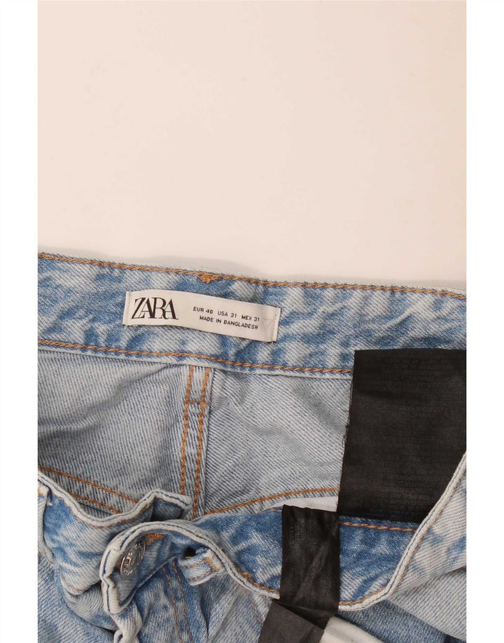 Męskie jeansy Zara o krótkim kroju EU 40 Medium W31 L26 Niebieskie