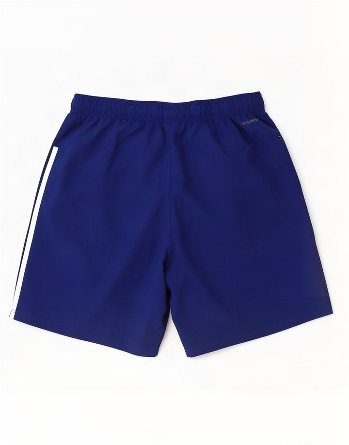 Męskie spodenki sportowe Adidas Aeroready, duże, niebieskie, z poliestru