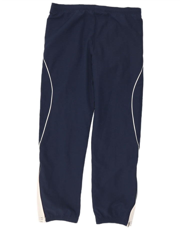 Męskie spodnie dresowe Reebok Joggers, małe, granatowe, z blokami kolorów