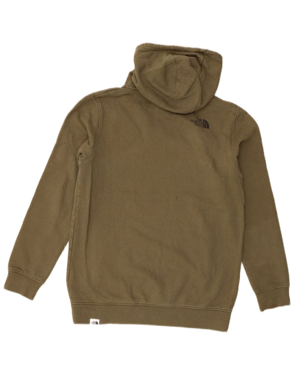 Damski sweter z kapturem The North Face Graphic, UK 10, mały, bawełniany khaki