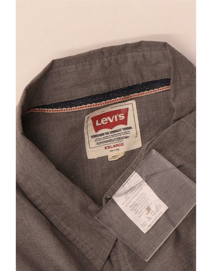 Koszula męska Levi's 2XL Szara bawełna