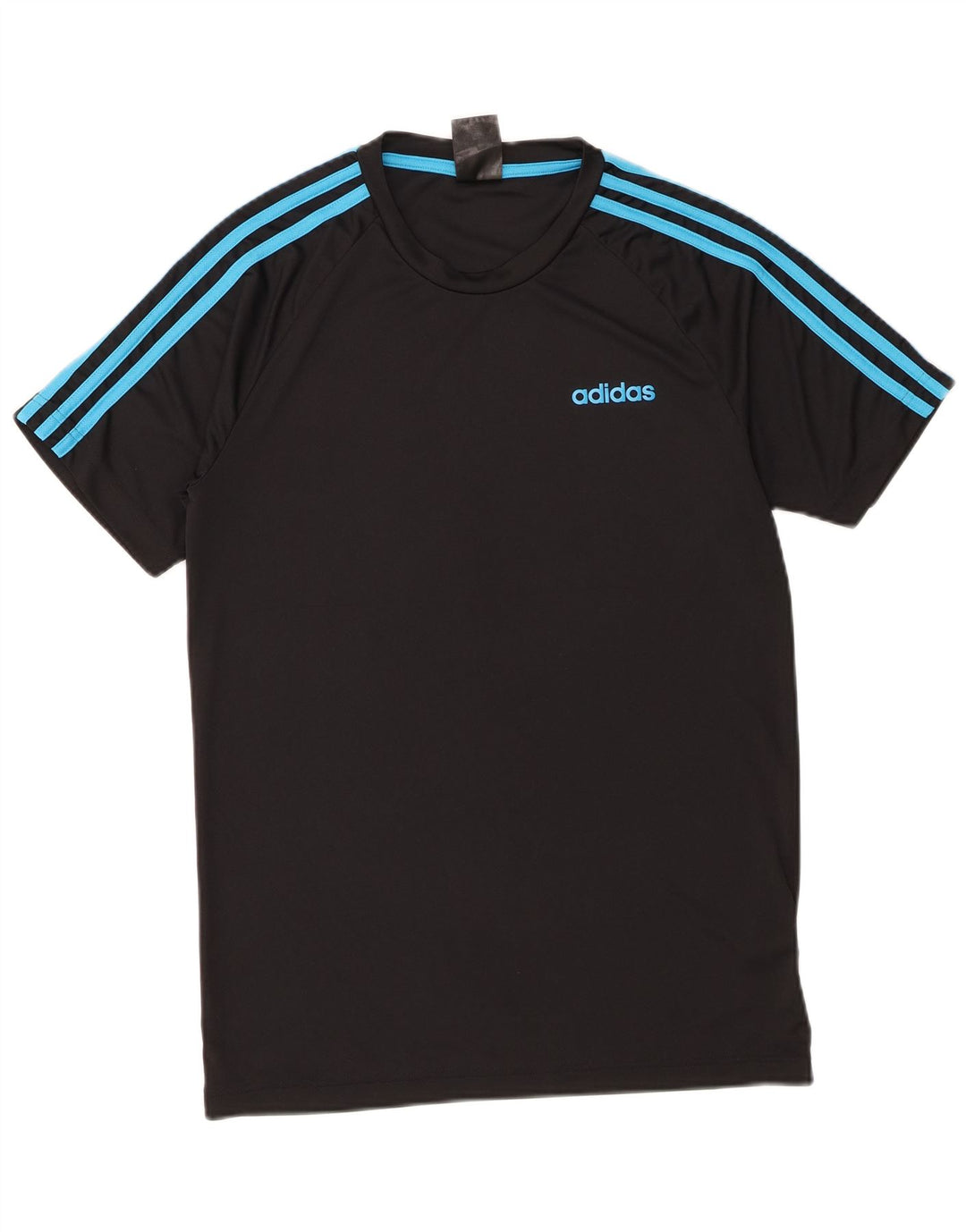 Adidas Męska koszulka Climalite Top, mała, czarna, z poliestru