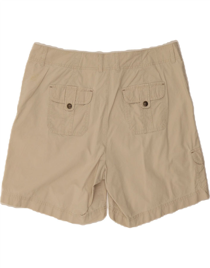 EDDIE BAUER Womens Cargo Shorts US 16 2XL W36 Beige Cotton Vintage Eddie Bauer and Second-Hand Eddie Bauer from Messina Hembry 