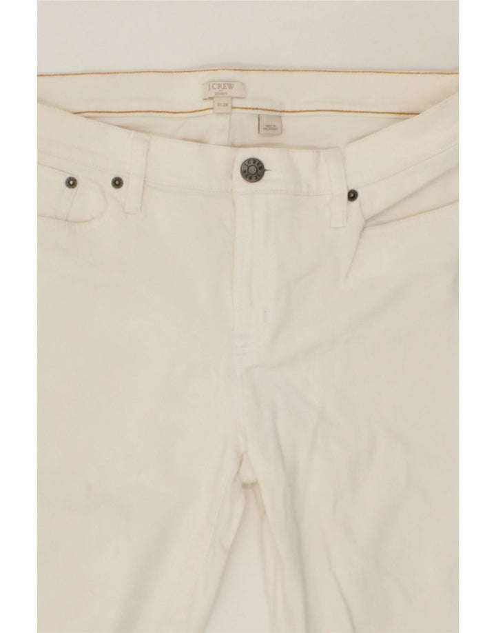 J. CREW Womens Slim Jeans W31 L28  Off White Cotton Vintage J. Crew and Second-Hand J. Crew from Messina Hembry 