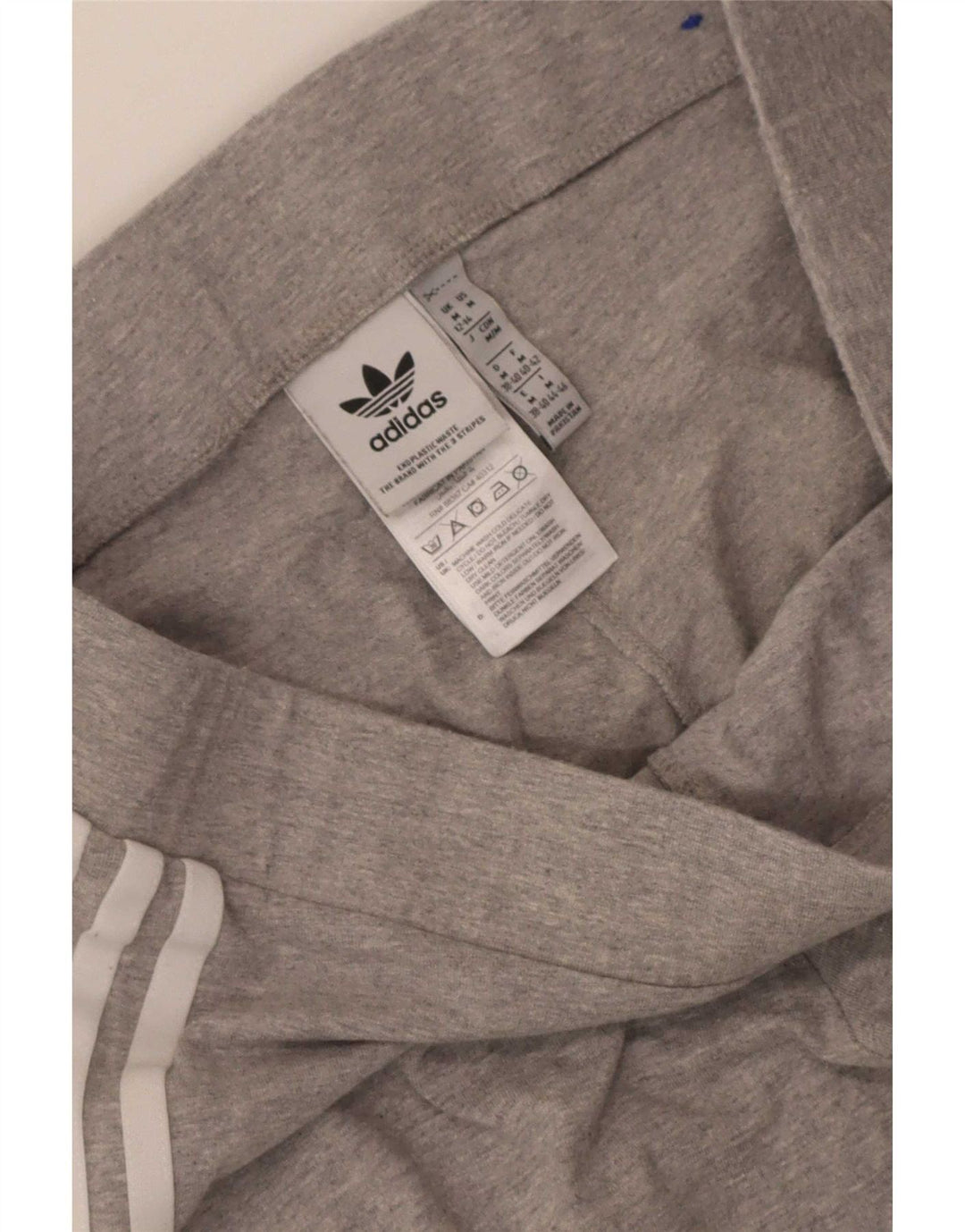 Legginsy damskie Adidas UK 12/14 Średnioszare bawełniane