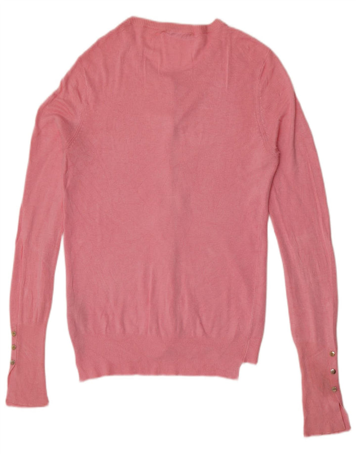 Sweter damski Zara Cardigan UK 10 Small Pink Wiskoza
