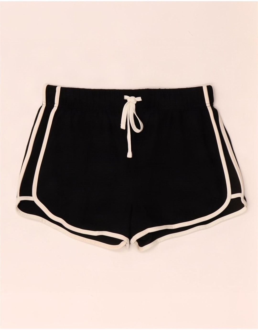 Damskie spodenki sportowe Topshop UK 10, małe, czarne, poliestrowe