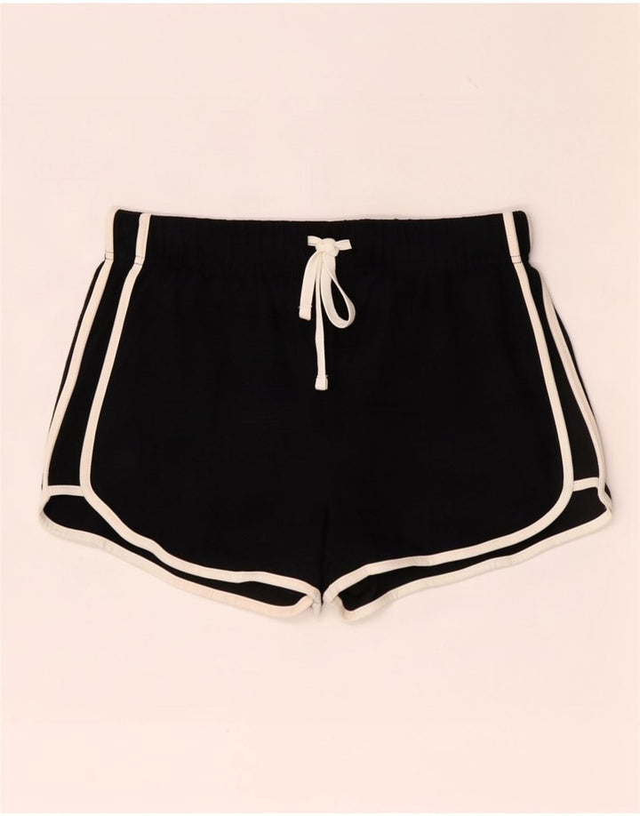 Damskie spodenki sportowe Topshop UK 10, małe, czarne, poliestrowe
