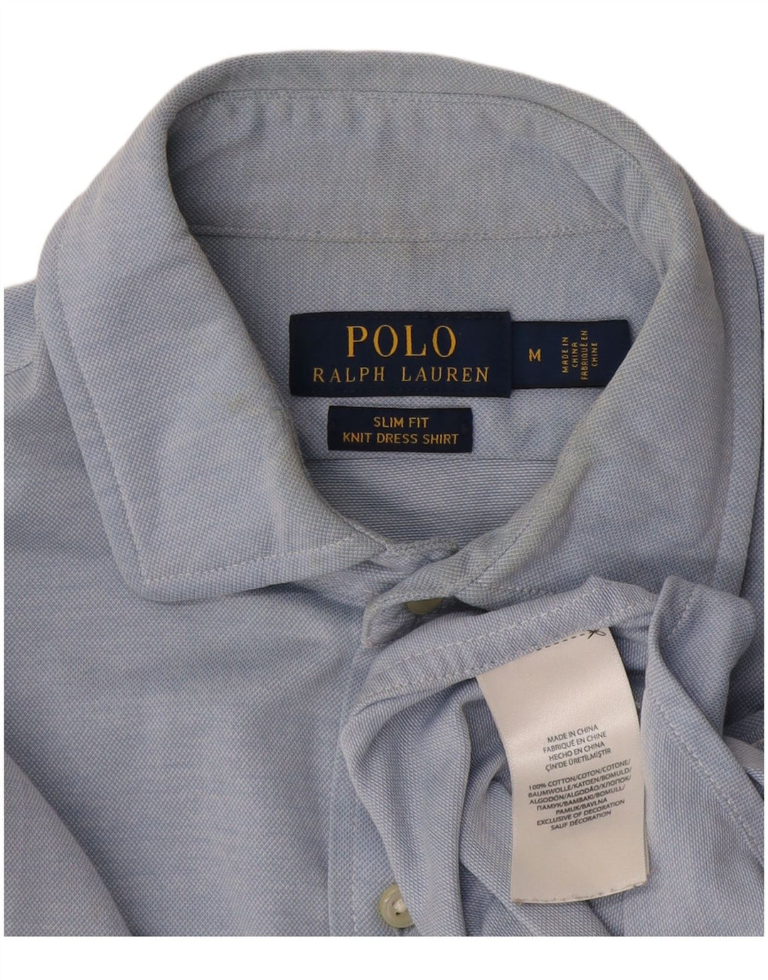 Koszula męska Ralph Lauren o dopasowanym kroju, średnioniebieska, bawełniana